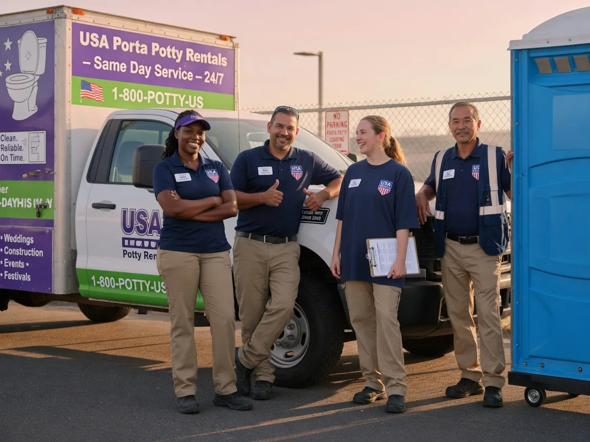 Porta Potty Rental company in Lenexa, KS