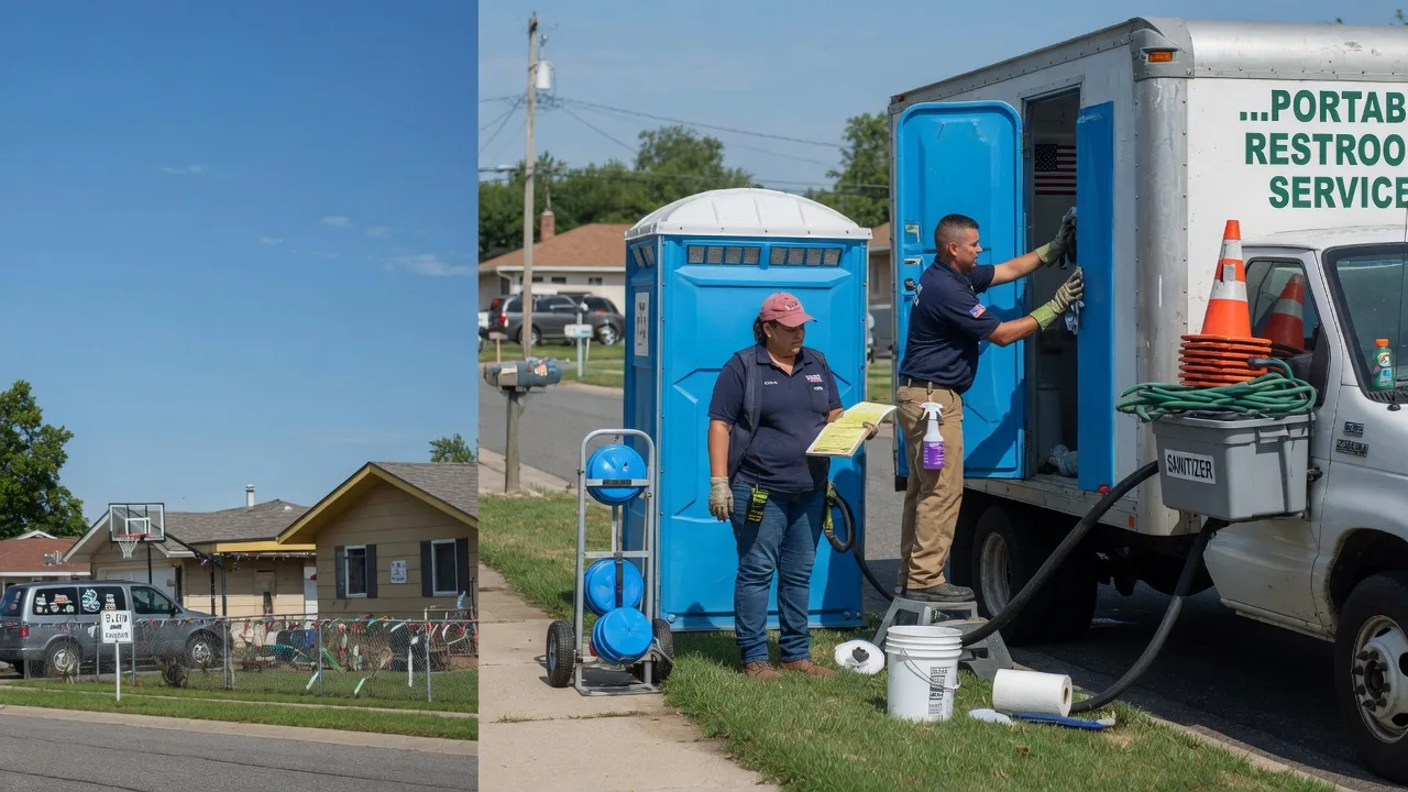 Portable Toilet Rental in Lenexa, KS near me